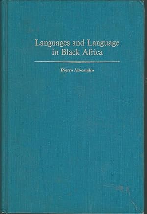Seller image for Languages and Language in Black Africa for sale by Dorley House Books, Inc.