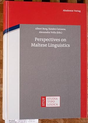 Perspectives on Maltese linguistics. Studia typologica. Volume 14