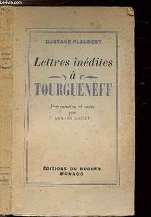 Seller image for LETTRES INEDITES A TOURGUENEFF for sale by Le-Livre