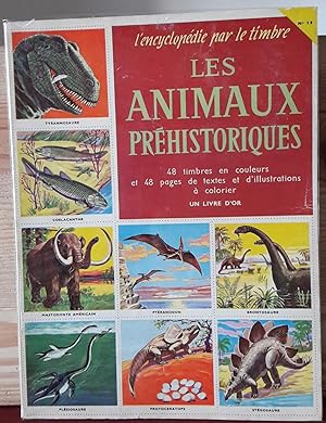 Encyclopédie par le timbre n°19 :Les animaux préhistoriques