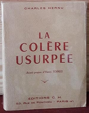 La colère usurpée