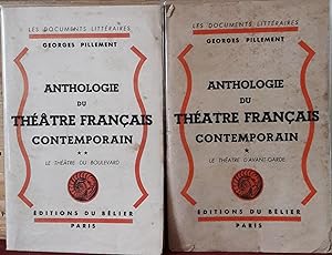 Anthologie du Théatre Français contemporain (2 vols)