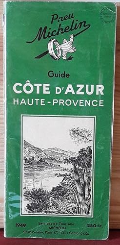 Guide du pneu Michelin COTE D'AZUR HAUTE PROVENCE