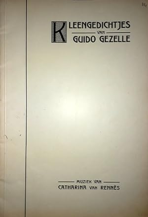 Kleengedichtjes van Guido Gezelle. 39e druk