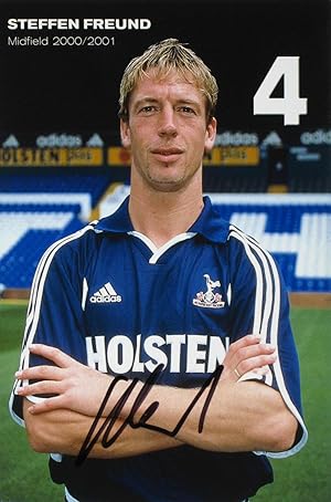 Bild des Verkufers fr AK Steffen Freund (Tottenham Hotspur), zum Verkauf von Versandantiquariat Hbald