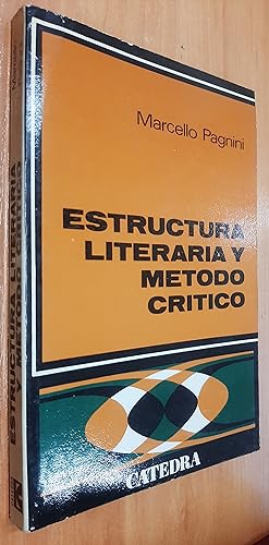 Seller image for Estructura literaria y mtodo crtico for sale by Librera La Candela