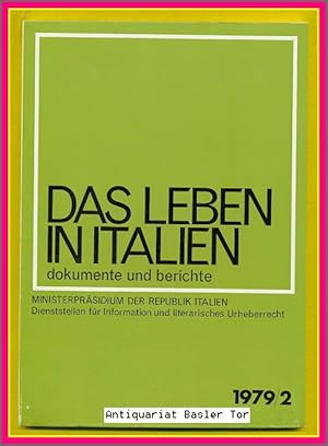 Imagen del vendedor de Das Leben in Italien. Dokumente und Berichte. a la venta por Antiquariat Basler Tor