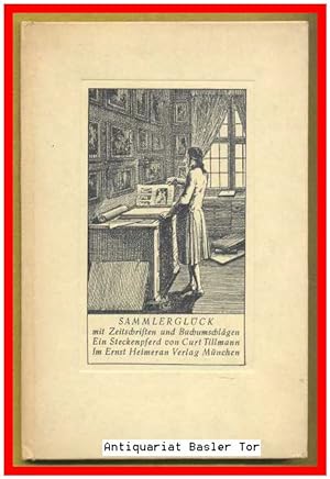Bild des Verkufers fr Sammlerglck mit Zeitschriften und Buchumschlgen. Ein Steckenpferd. zum Verkauf von Antiquariat Basler Tor