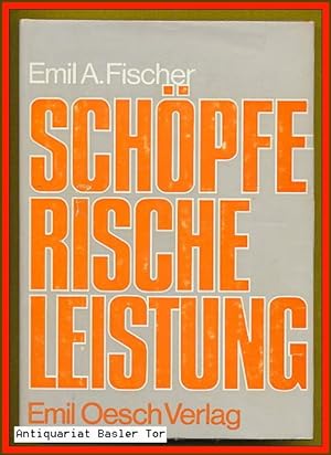 Seller image for Schpferische Leistung. Gesprche mit zwanzig Personen des Schweizer Kulturlebens. for sale by Antiquariat Basler Tor