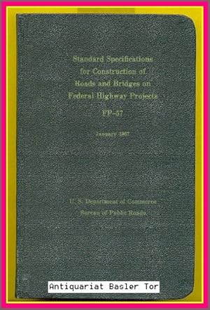 Immagine del venditore per Standard Specifications for Construction of Roads and Bridges on Federal Highway Projects. venduto da Antiquariat Basler Tor