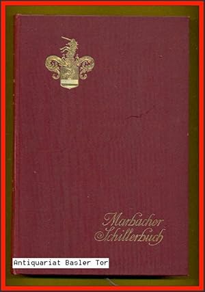 Seller image for Marbacher Schillerbuch. III. for sale by Antiquariat Basler Tor