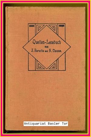 Quellen-Lesebuch zur neueren Psychologie und Pädagogik. Für den Schulgebrauch herausgegeben.