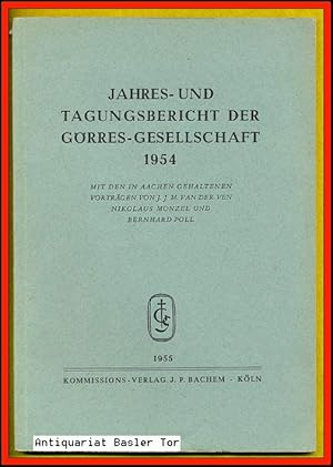 Jahres- und Tagungsbericht der Görres-Gesellschaft 1954.