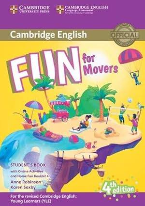 Immagine del venditore per Fun for Movers Student's Book With Online Activities With Audio and Home Fun Booklet 4 (Book & Merchandise) venduto da AussieBookSeller