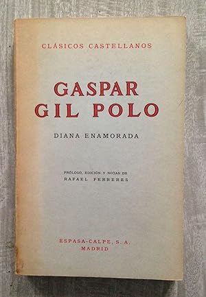 Image du vendeur pour DIANA ENAMORADA. Prlogo, edicin y notas de Rafael Ferreres mis en vente par Librera Sagasta