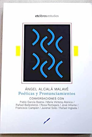 Imagen del vendedor de Poeticas y pronunciamientos a la venta por Alcan Libros