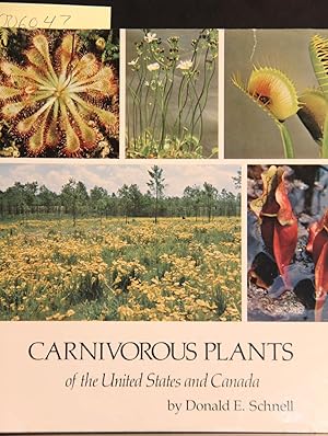 Bild des Verkufers fr Carnivorous Plants of the United States and Canada zum Verkauf von Mad Hatter Bookstore