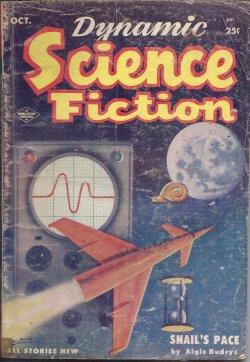 Image du vendeur pour DYNAMIC Science Fiction: October, Oct. 1953 mis en vente par Books from the Crypt