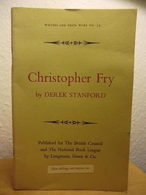 Bild des Verkufers fr Christopher Fry - Writers and their Works No. 54 (English Edition) zum Verkauf von Antiquariat Weber