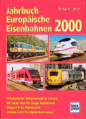Bild des Verkufers fr Jahrbuch Europische Eisenbahnen 2000 zum Verkauf von Antiquariat Armebooks