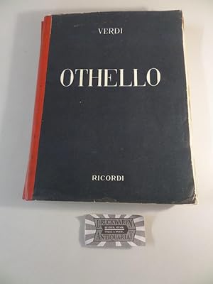 Seller image for Verdi: Othello Oper in vier Akten for sale by Druckwaren Antiquariat