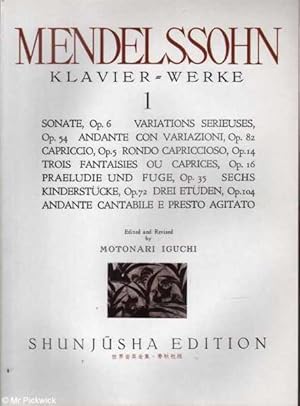 Mendelssohn Piano Works Vol. 1 & 2
