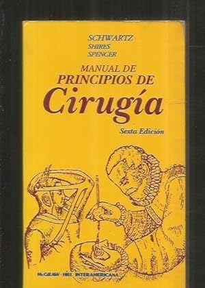 Imagen del vendedor de MANUAL DE PRINCIPIOS DE CIRUGIA a la venta por Desvn del Libro / Desvan del Libro, SL