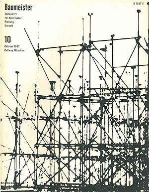 Baumeister. Zeitschrift fur Architectur. Oktober 1967