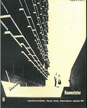 Baumeister. Zeitschrift fur Architectur. September 1967