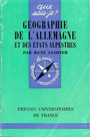 Géographie de l'Allemagne et des Etats Alpestres