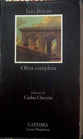 Seller image for Obra completa for sale by Almacen de los Libros Olvidados