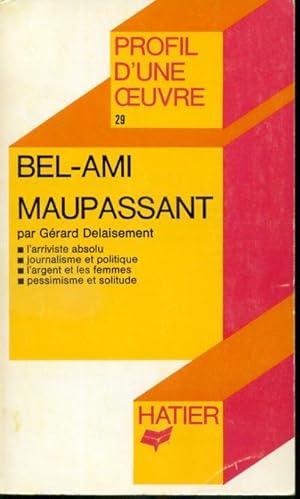 Image du vendeur pour Bel-Ami #29 - Profil d'une oeuvre mis en vente par Librairie Le Nord