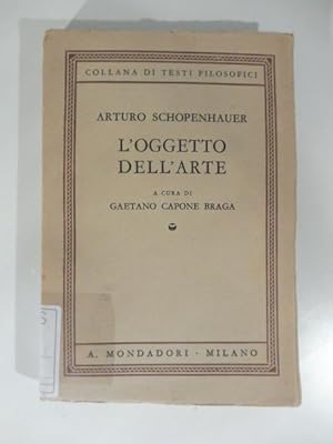 L'oggetto dell'arte