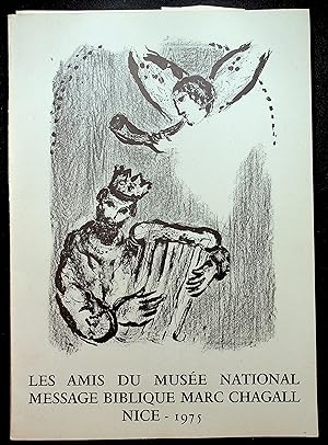 Seller image for Les amis du muse nationale Message biblique Marc Chagall, Nice 1975 for sale by LibrairieLaLettre2