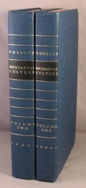 Image du vendeur pour Mediaeval Culture: An introduction to Dante and his times. 2 volumes. mis en vente par Bucks County Bookshop IOBA