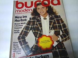 Burda Moden, Ausgabe Nr. 9/ 1980 - Die Zeitschrift zum Mitmachen,