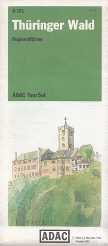 Thüringer Wald - Regionalführer - ADAC TourSet D 151