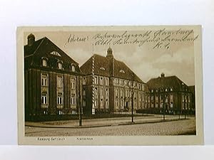 AK Hamburg-Barmbeck, Krankenhaus; Feldpost 1917