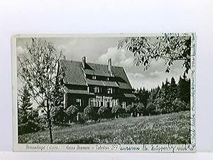 AK Braunlage / Harz, Haus Bremer; gelaufen 1940