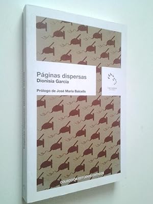 Seller image for Pginas dispersas for sale by MAUTALOS LIBRERA