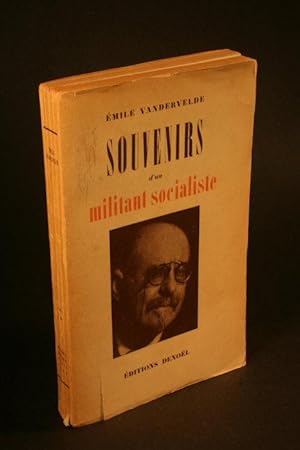 Image du vendeur pour Souvenirs d'un militant socialiste. mis en vente par Steven Wolfe Books