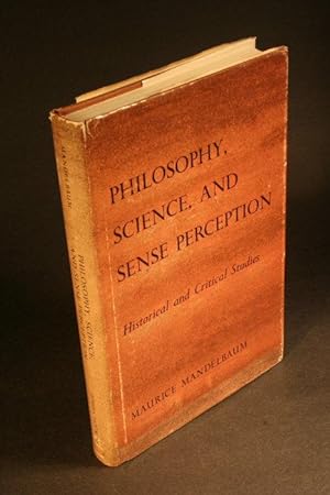 Bild des Verkufers fr Philosophy, science, and sense perception: historical and critical studies. zum Verkauf von Steven Wolfe Books
