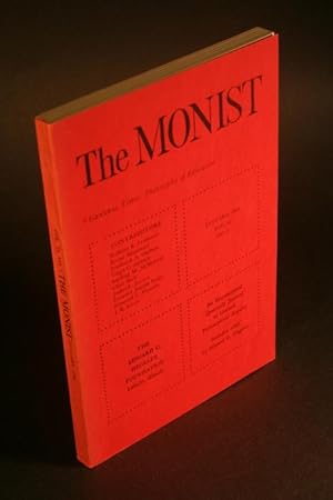 Seller image for The Monist - General Topic: Philosophy of Education. for sale by Steven Wolfe Books