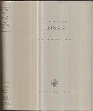 Bild des Verkufers fr Allgemeiner politischer und historischer Briefwechsel. Herausgegeben vom Leibniz-Archiv der Schsischen Landesbibliothek Hannover. Elfter Band. Januar-Oktober 1695. zum Verkauf von Antiquariat Dwal