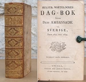 Seller image for Bulstr. Whitelockes Dag-Bok fver dess Ambassade til Sverige, ren 1653 och 1654. for sale by Antiquaria Bok & Bildantikvariat AB