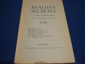 Seller image for Ralits Secrtes for sale by Emmanuelle Morin