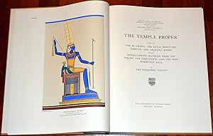 Medinet Habu - Volume VI. Plates 363-482. THE TEMPLE PROPER. Part II. The Re Chapel, The Royal Mo...