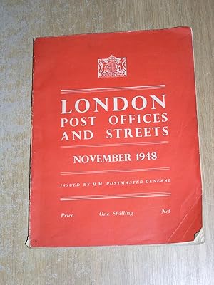 London Post Offices & Streets November 1948