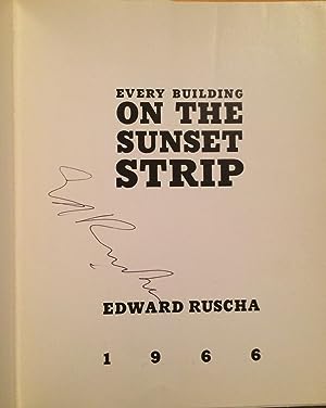 Seller image for Every Building on the Sunset Strip (Signed) for sale by Rob Warren Books