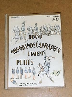 Seller image for Quand nos grands capitaines taient petits. for sale by Librairie Diogne SARL